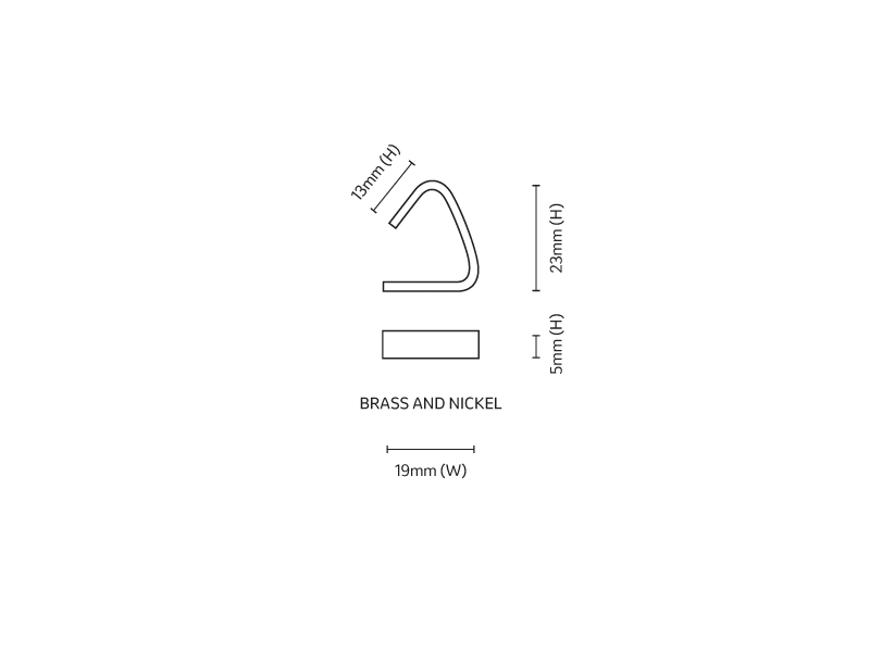 Brass & Nickel tag dimensions - Allflex